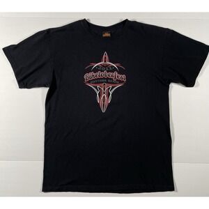 Biketoberfest 2011 Event T-shirt Men's Size Large Hot Leathers Daytona Beach